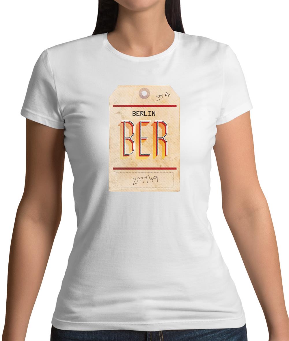 Berlin Tag Womens T-Shirt Berlin Tag Womens T-Shirt