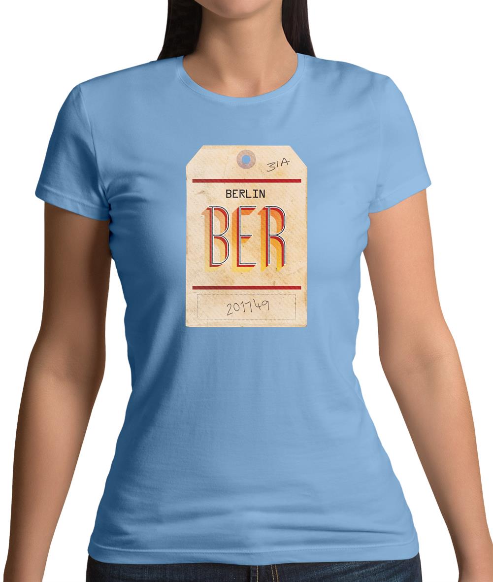 Berlin Tag Womens T-Shirt Berlin Tag Womens T-Shirt