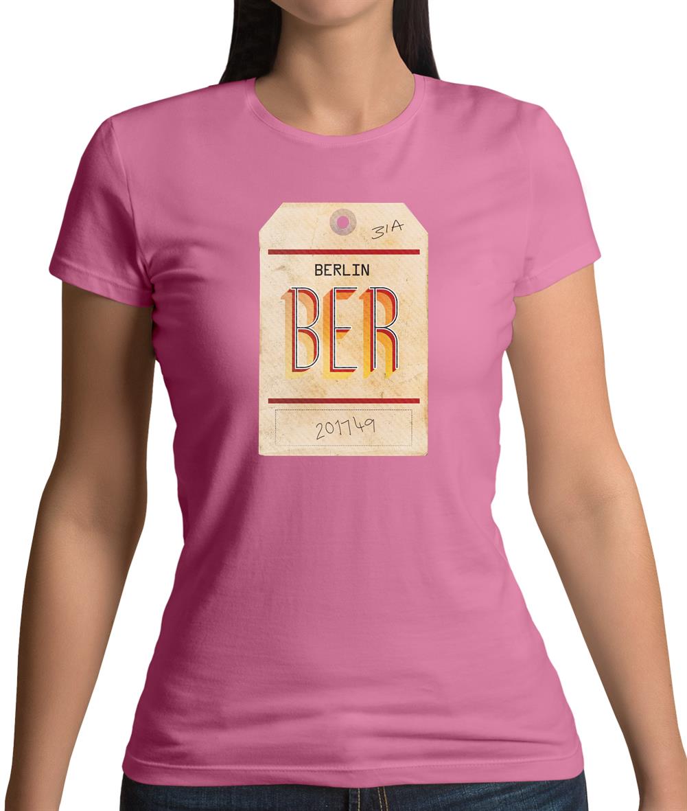 Berlin Tag Womens T-Shirt Berlin Tag Womens T-Shirt