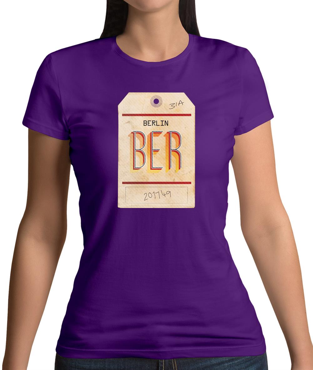 Berlin Tag Womens T-Shirt Berlin Tag Womens T-Shirt