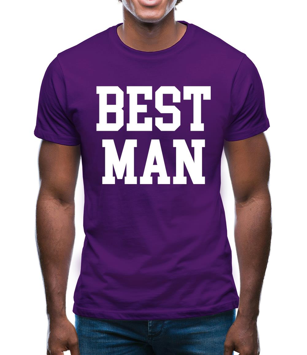 Best Man Mens T-Shirt Best Man Mens T-Shirt
