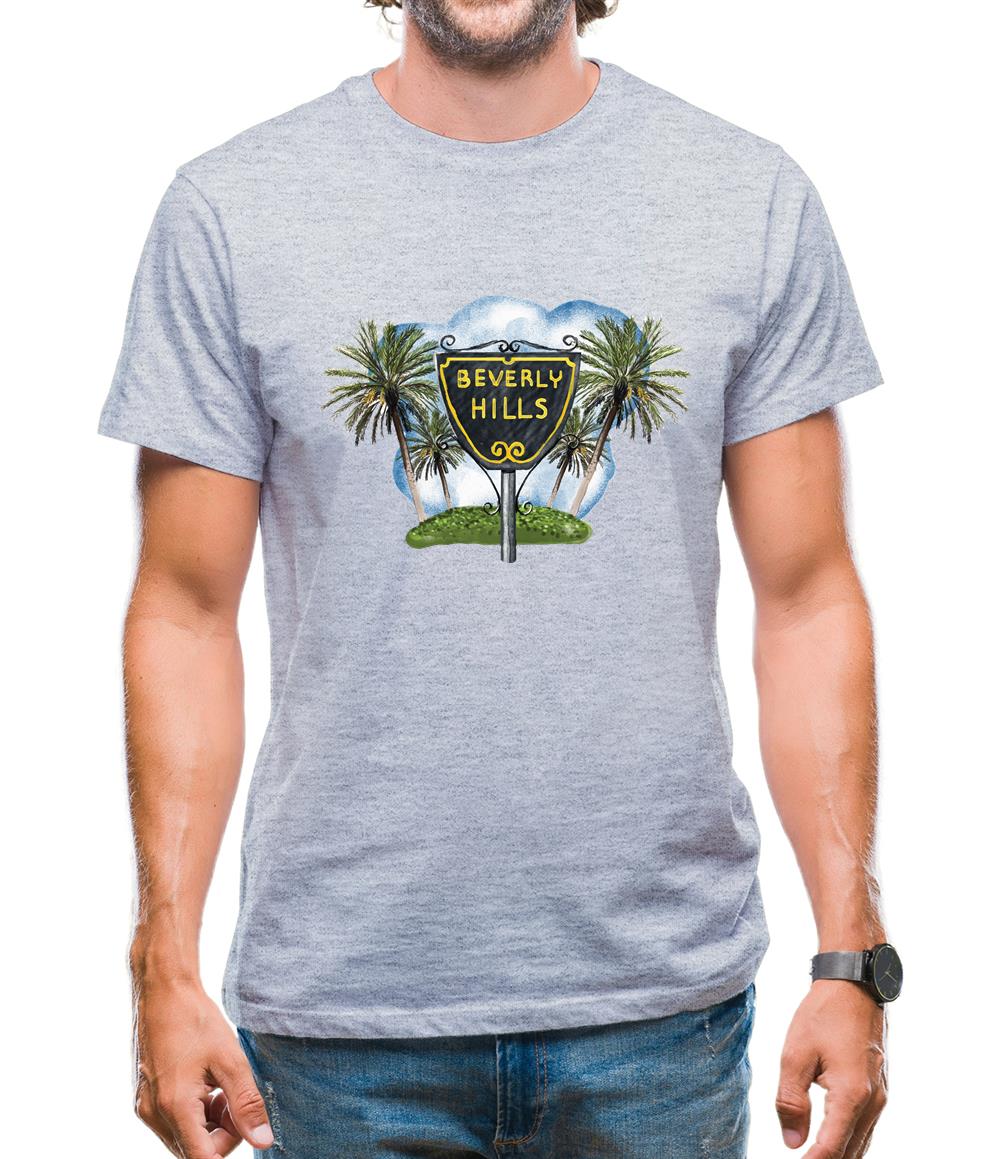 Beverly Hills Sign Mens T-Shirt Beverly Hills Sign Mens T-Shirt