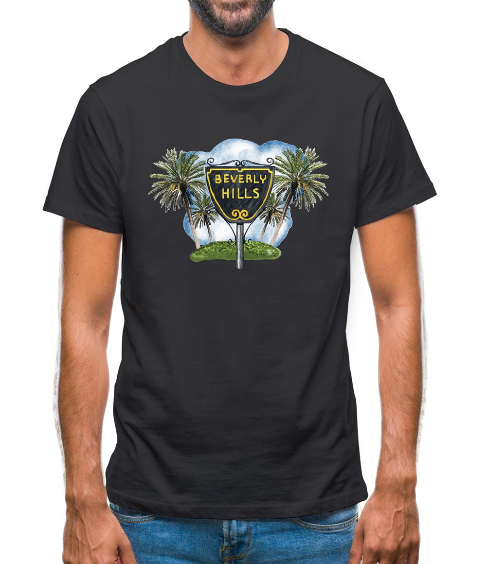 Beverly Hills Sign Mens T-Shirt Beverly Hills Sign Mens T-Shirt