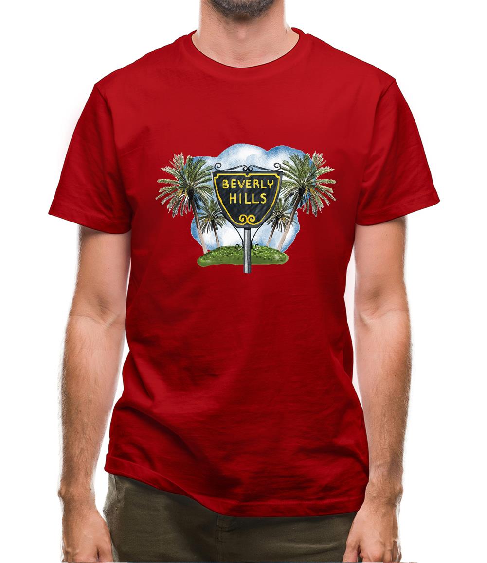 Beverly Hills Sign Mens T-Shirt Beverly Hills Sign Mens T-Shirt
