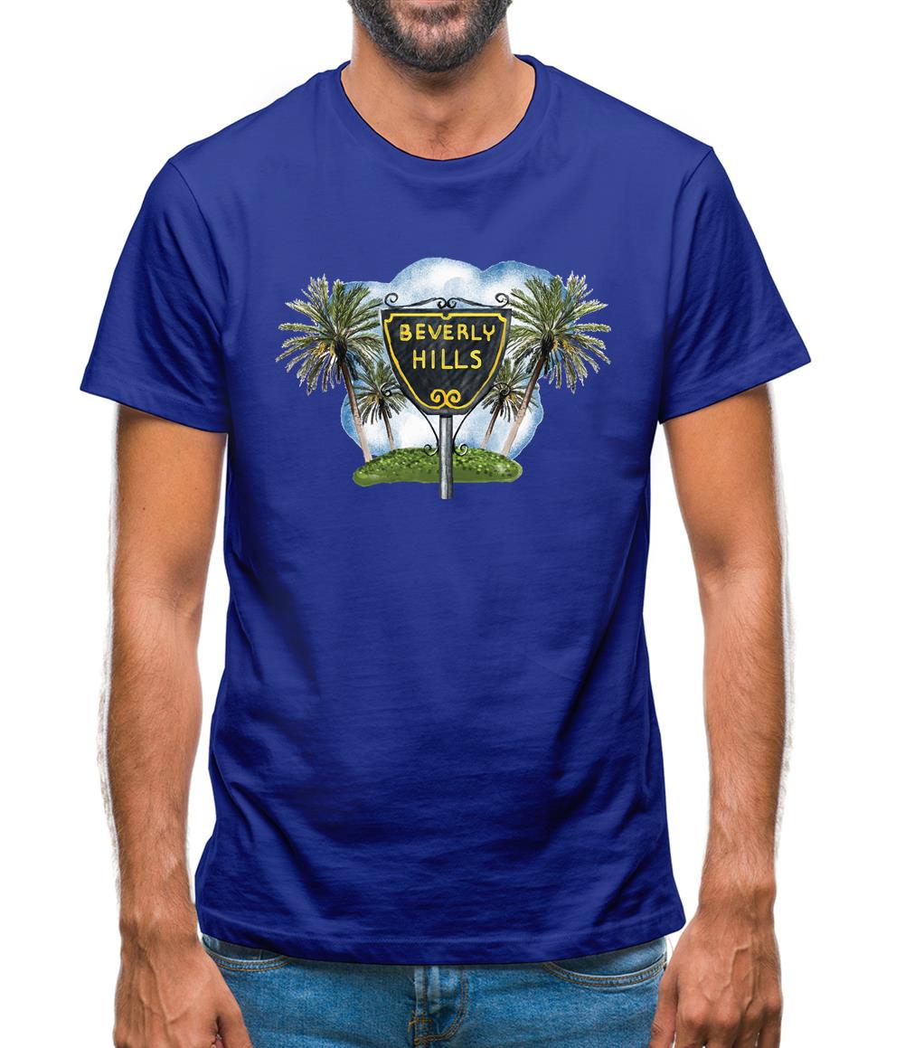Beverly Hills Sign Mens T-Shirt Beverly Hills Sign Mens T-Shirt