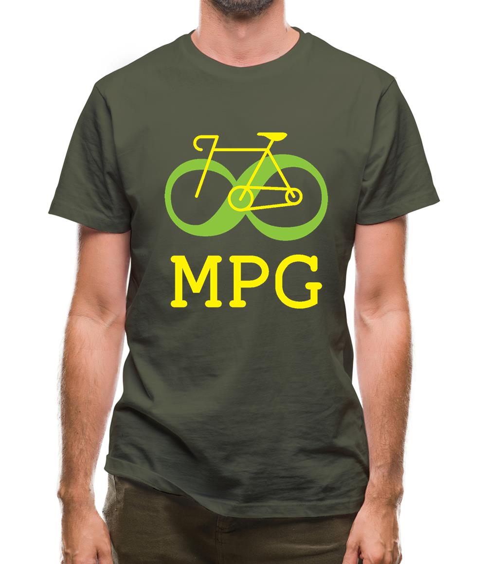 Bicycle Infinity Mpg Mens T-Shirt Bicycle Infinity Mpg Mens T-Shirt