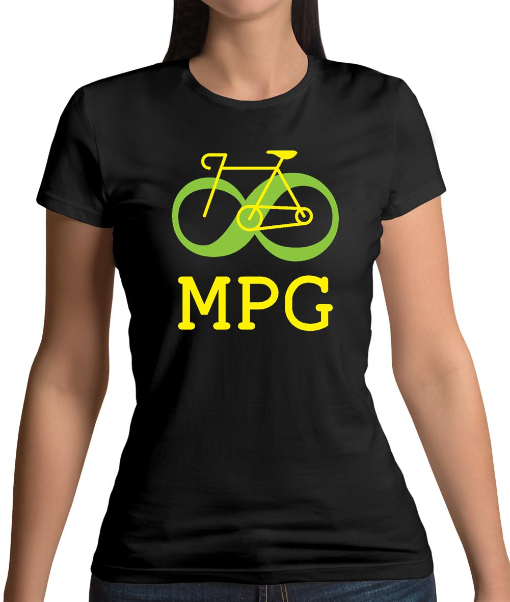 Bicycle Infinity Mpg Womens T-Shirt Bicycle Infinity Mpg Womens T-Shirt