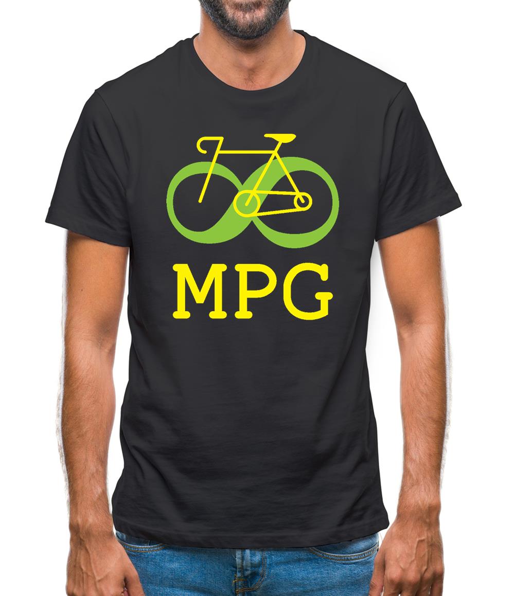 Bicycle Infinity Mpg Mens T-Shirt Bicycle Infinity Mpg Mens T-Shirt