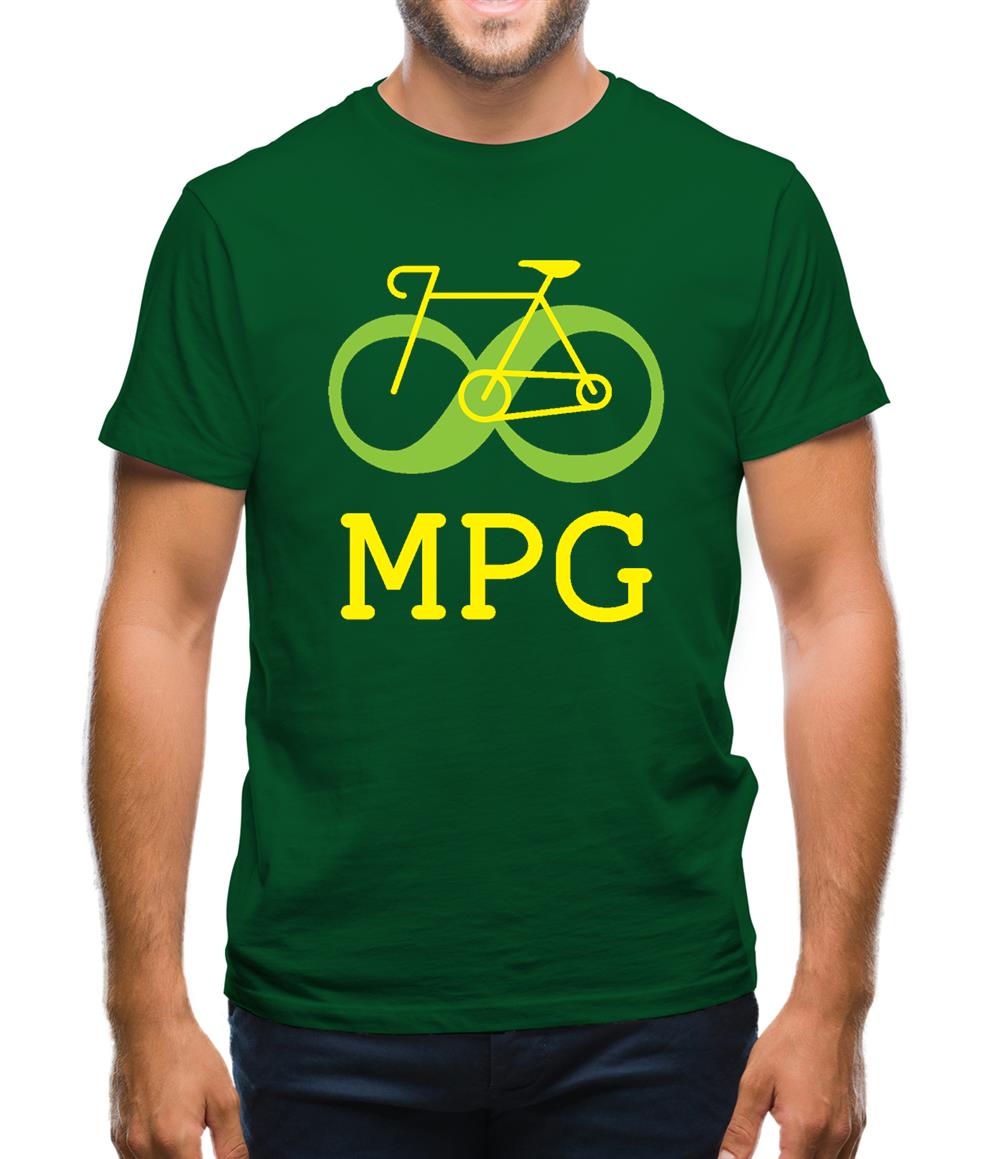Bicycle Infinity Mpg Mens T-Shirt Bicycle Infinity Mpg Mens T-Shirt