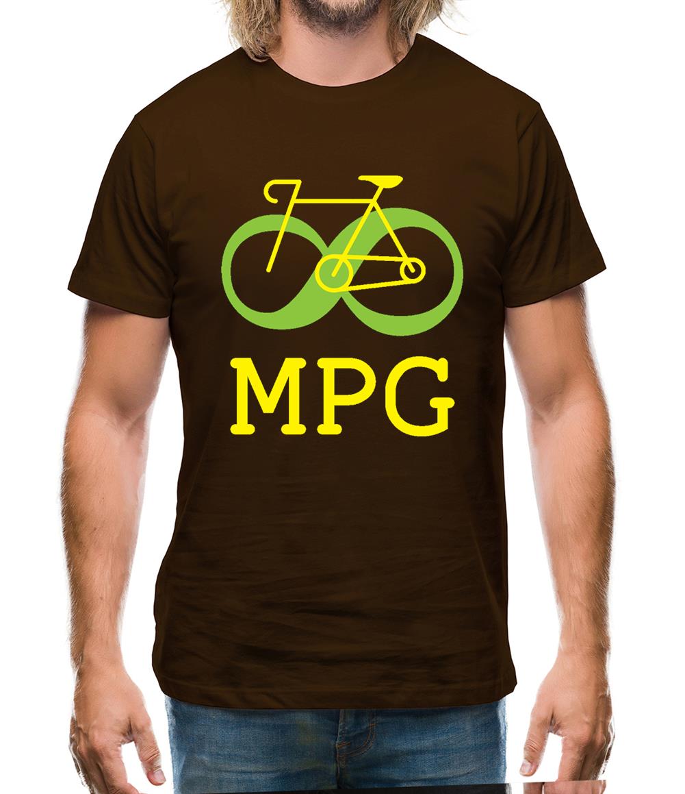Bicycle Infinity Mpg Mens T-Shirt Bicycle Infinity Mpg Mens T-Shirt