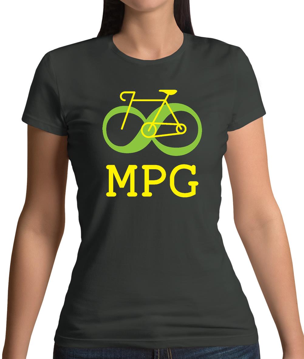 Bicycle Infinity Mpg Womens T-Shirt Bicycle Infinity Mpg Womens T-Shirt
