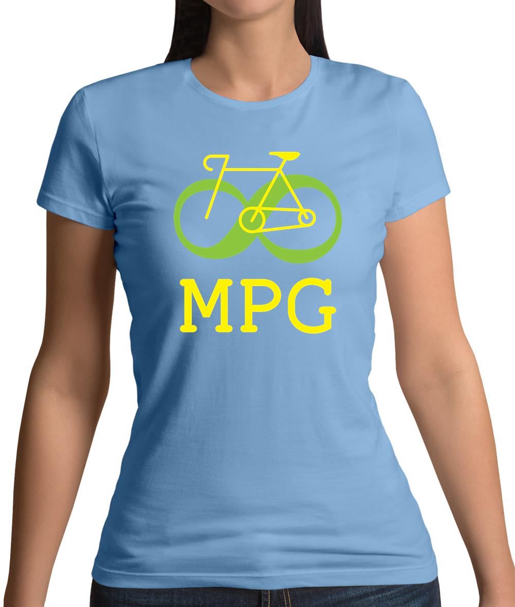 Bicycle Infinity Mpg Womens T-Shirt Bicycle Infinity Mpg Womens T-Shirt