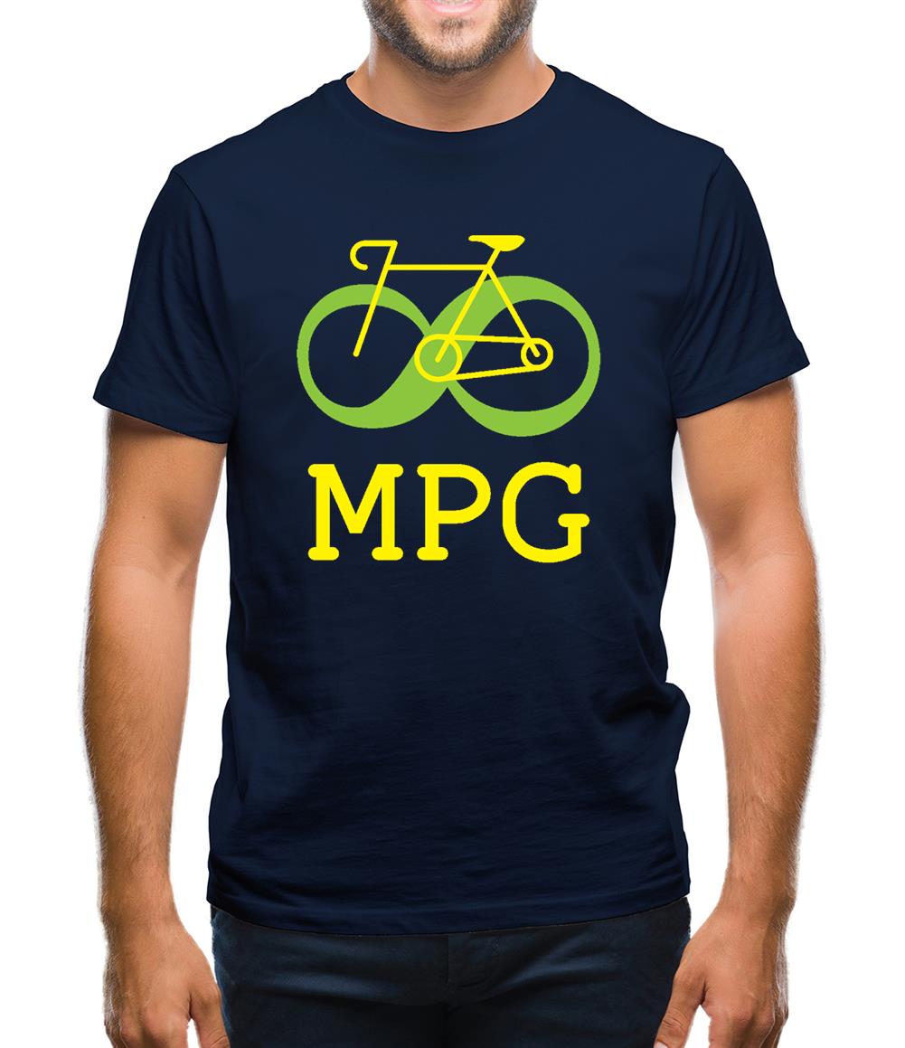 Bicycle Infinity Mpg Mens T-Shirt Bicycle Infinity Mpg Mens T-Shirt