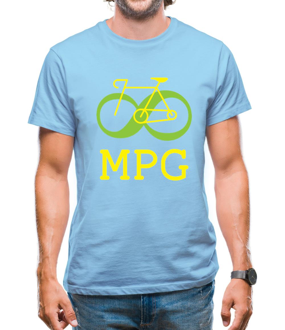 Bicycle Infinity Mpg Mens T-Shirt Bicycle Infinity Mpg Mens T-Shirt