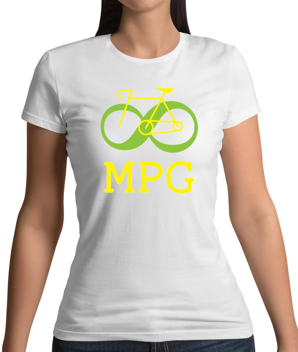 Bicycle Infinity Mpg Womens T-Shirt Bicycle Infinity Mpg Womens T-Shirt
