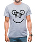 Bicycle Smiley Face Mens T-Shirt Bicycle Smiley Face Mens T-Shirt