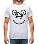 Bicycle Smiley Face Mens T-Shirt Bicycle Smiley Face Mens T-Shirt