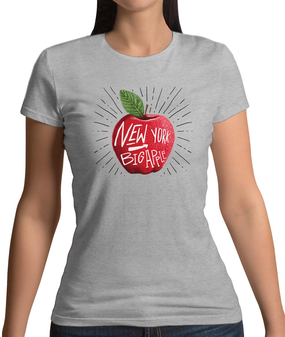 The Big Apple Nyc Womens T-Shirt The Big Apple Nyc Womens T-Shirt