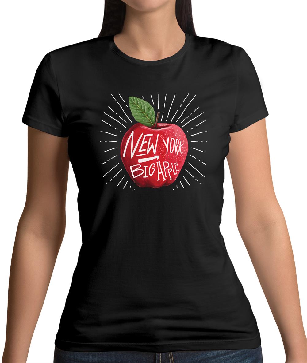 The Big Apple Nyc Womens T-Shirt The Big Apple Nyc Womens T-Shirt