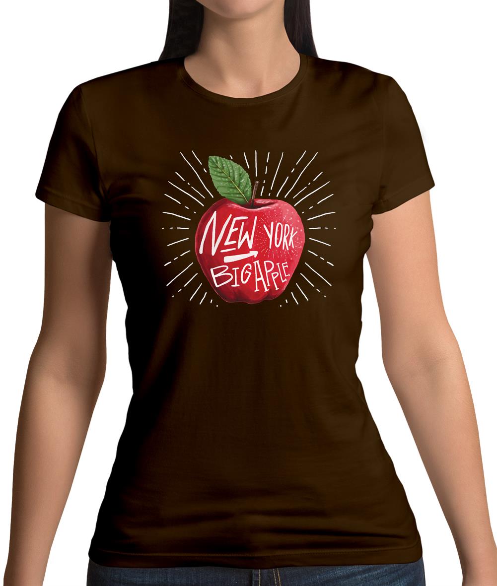 The Big Apple Nyc Womens T-Shirt The Big Apple Nyc Womens T-Shirt