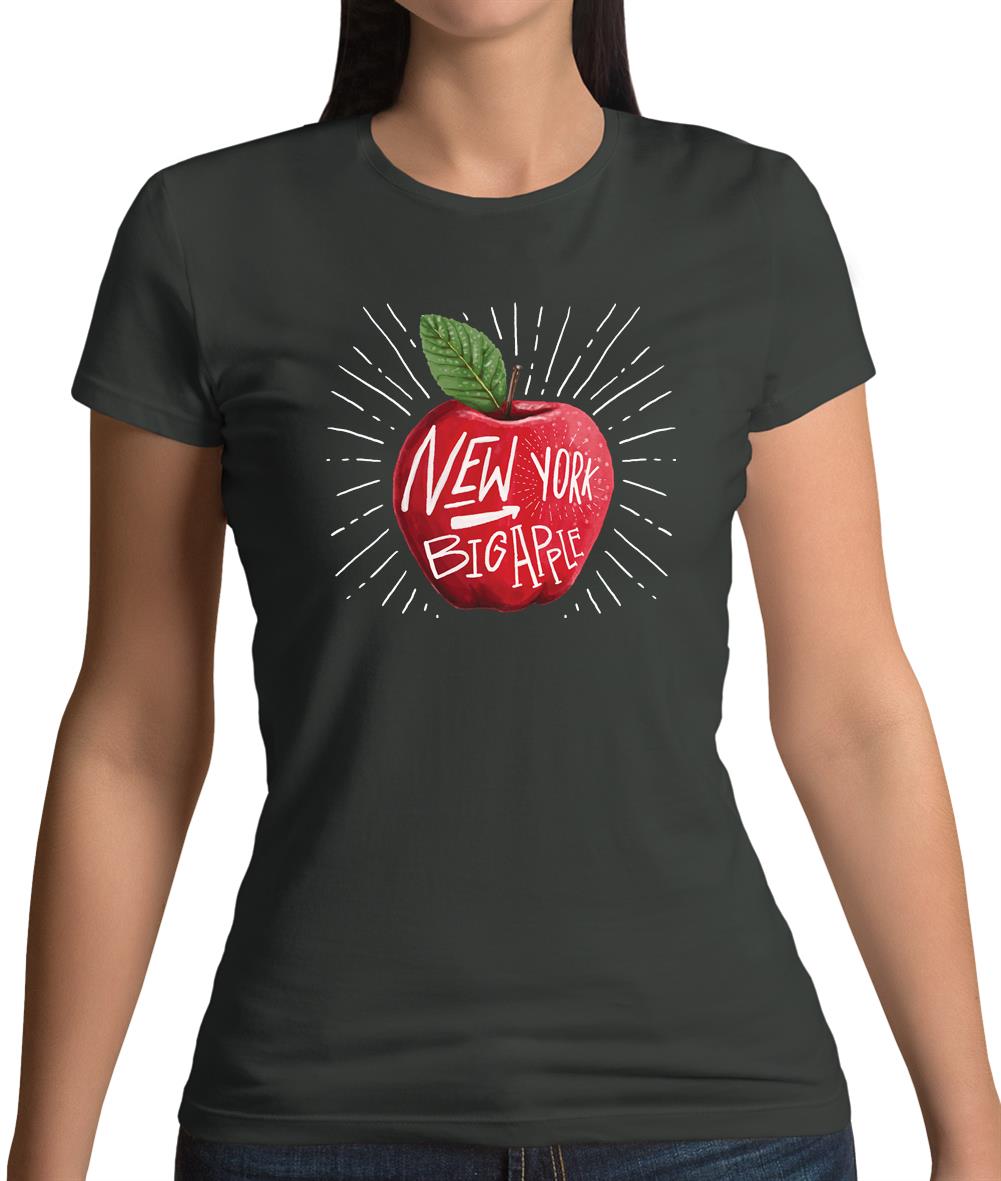 The Big Apple Nyc Womens T-Shirt The Big Apple Nyc Womens T-Shirt