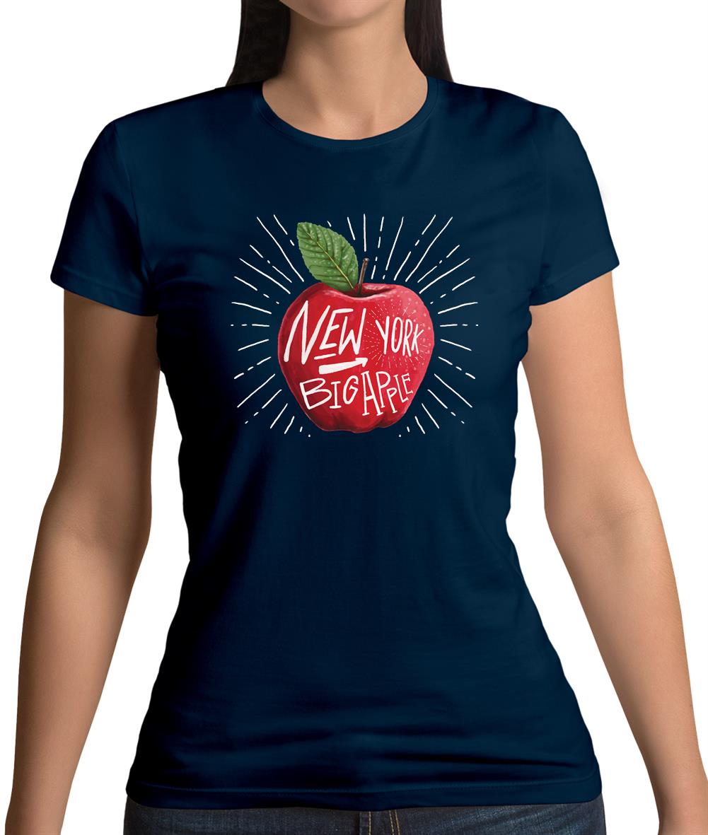 The Big Apple Nyc Womens T-Shirt The Big Apple Nyc Womens T-Shirt