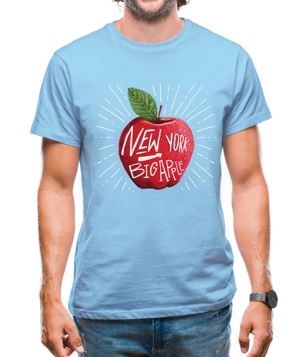 The Big Apple Nyc Mens T-Shirt The Big Apple Nyc Mens T-Shirt