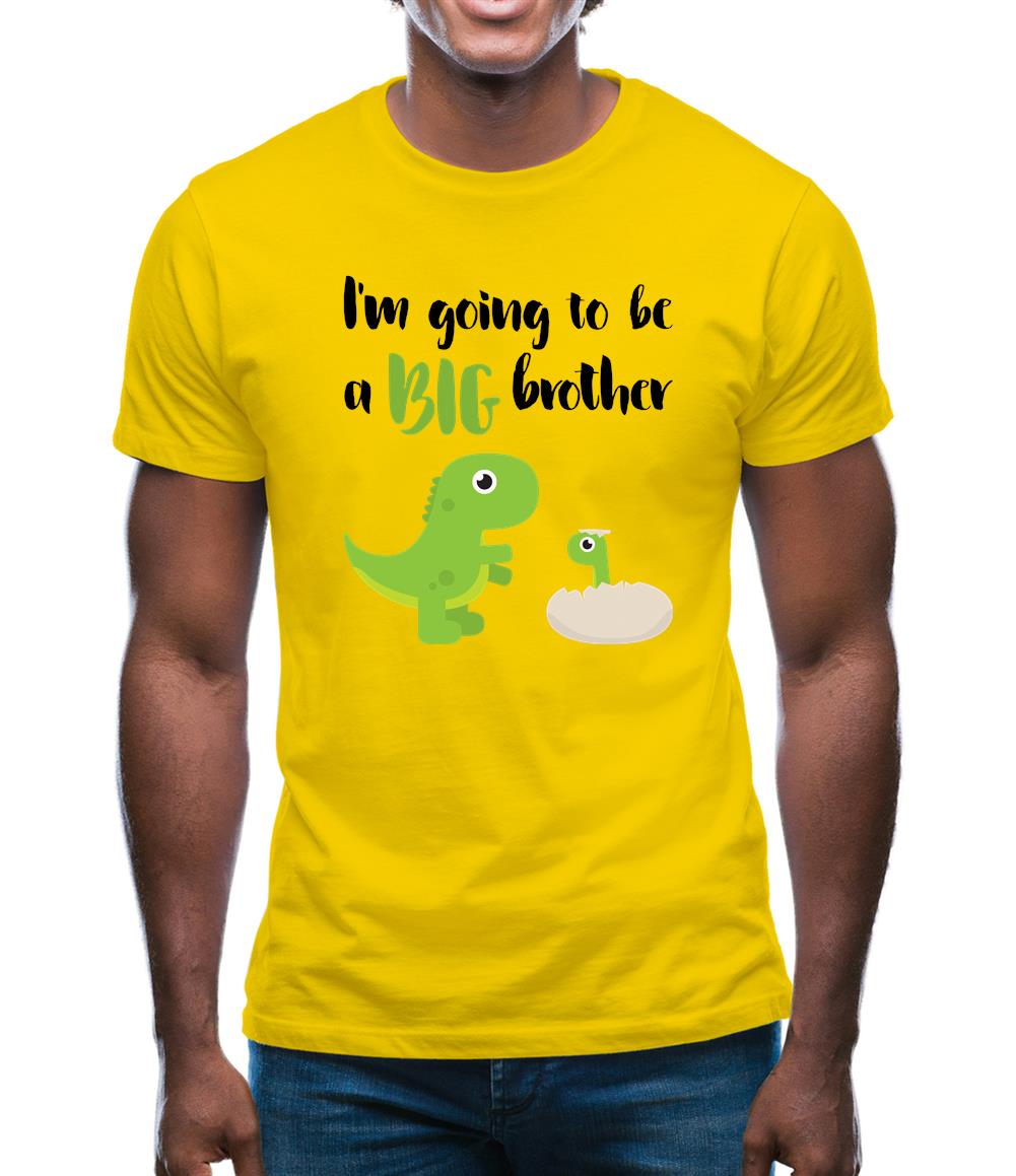 Big Brother Dinosaur Mens T-Shirt Big Brother Dinosaur Mens T-Shirt