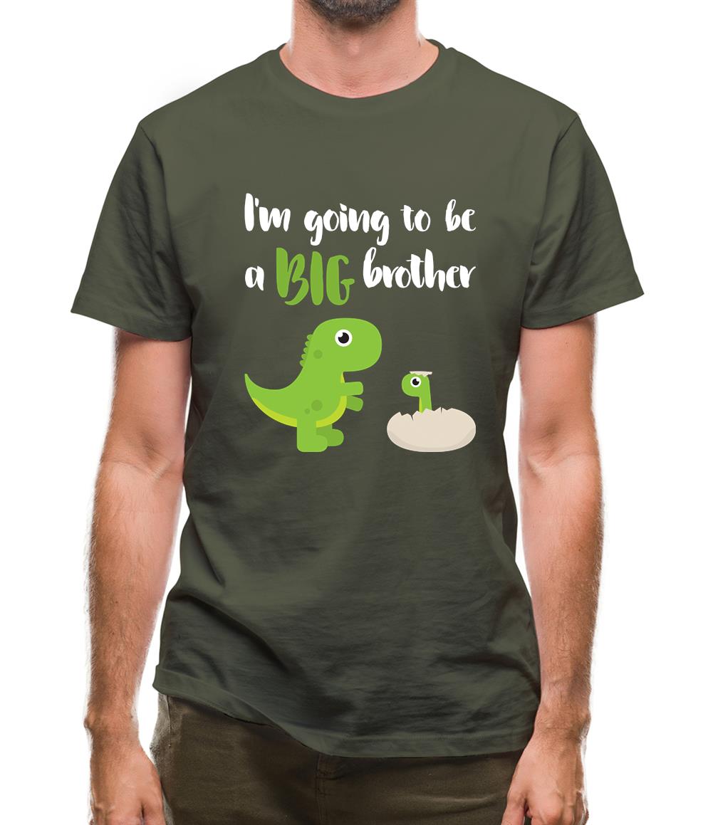 Big Brother Dinosaur Mens T-Shirt Big Brother Dinosaur Mens T-Shirt