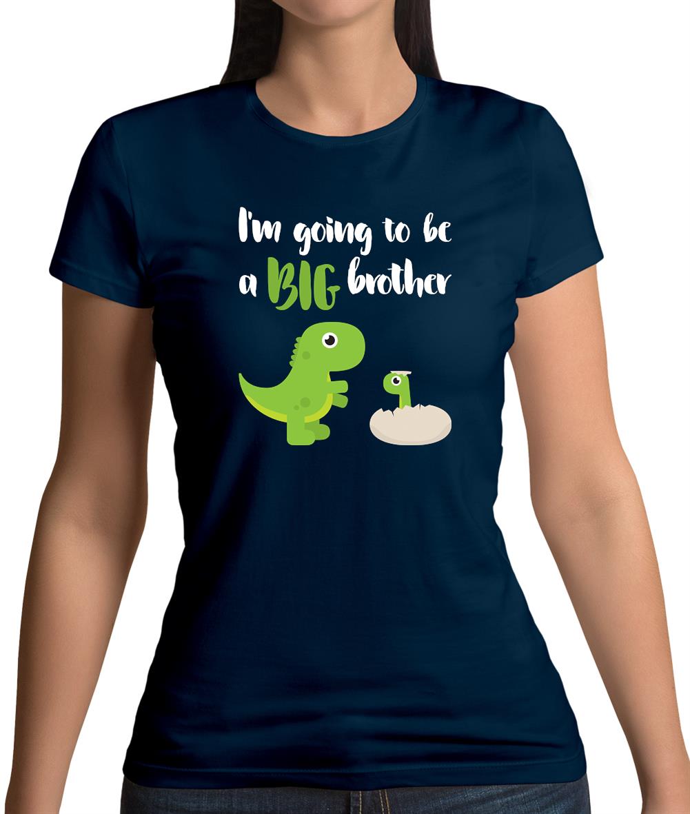 Big Brother Dinosaur Womens T-Shirt Big Brother Dinosaur Womens T-Shirt