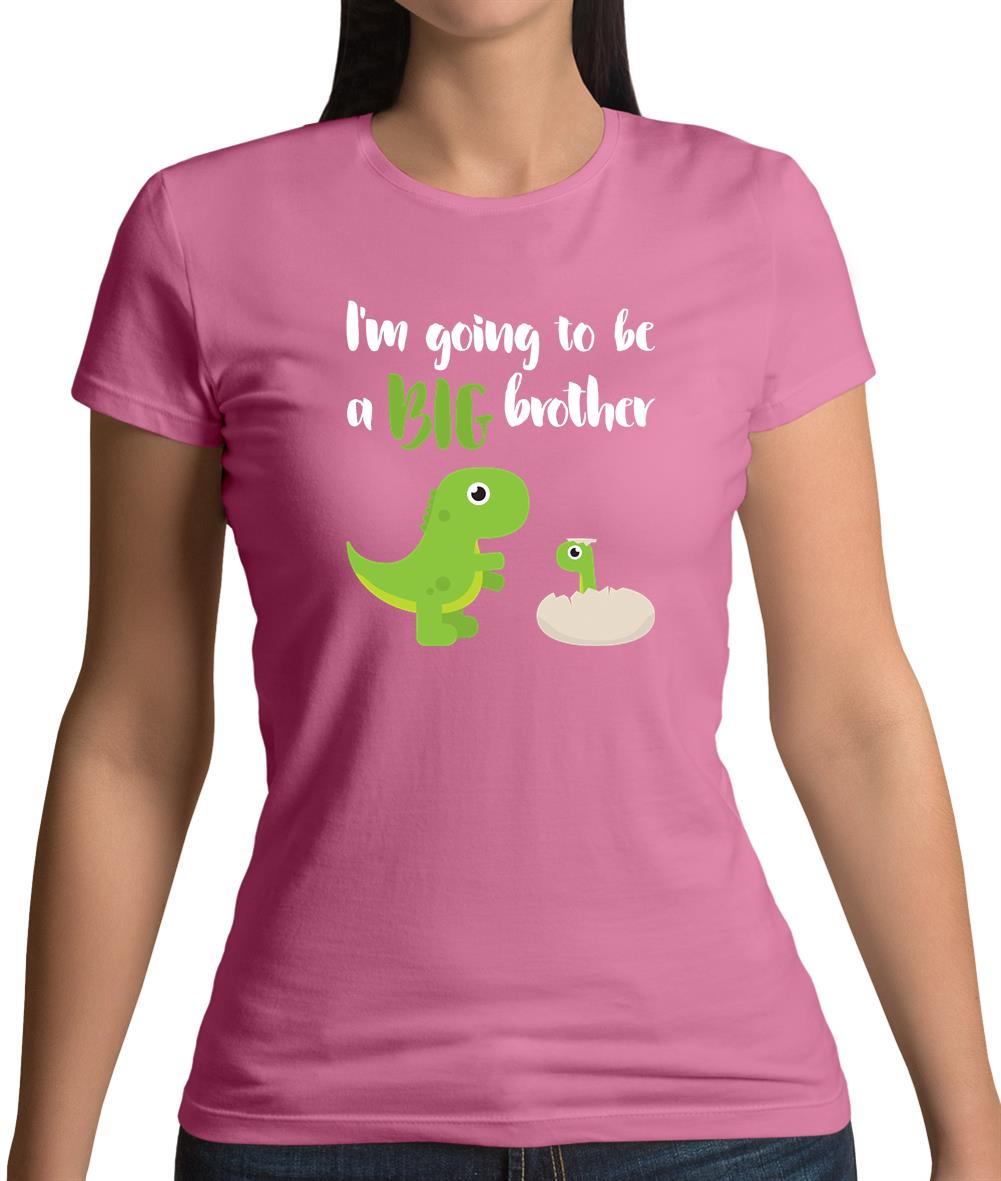 Big Brother Dinosaur Womens T-Shirt Big Brother Dinosaur Womens T-Shirt