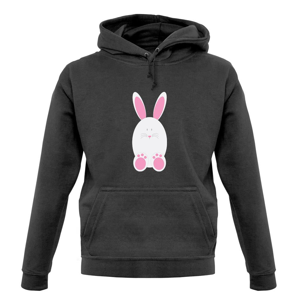 White Easter Bunny unisex hoodie White Easter Bunny unisex hoodie