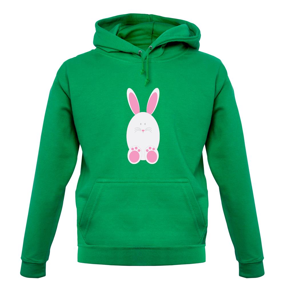 White Easter Bunny unisex hoodie White Easter Bunny unisex hoodie