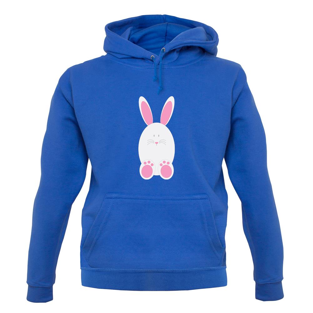 White Easter Bunny unisex hoodie White Easter Bunny unisex hoodie