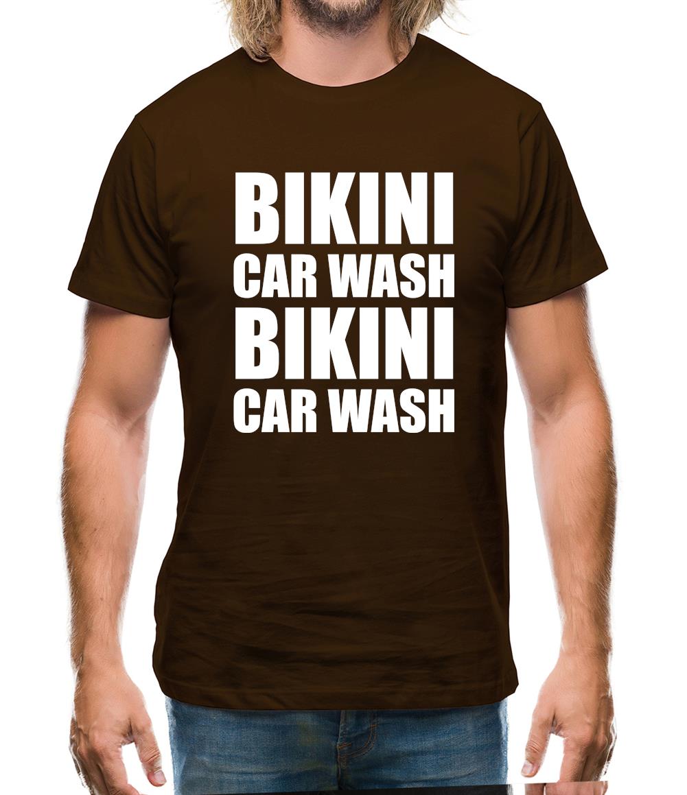 Bikini Car Wash Mens T-Shirt
