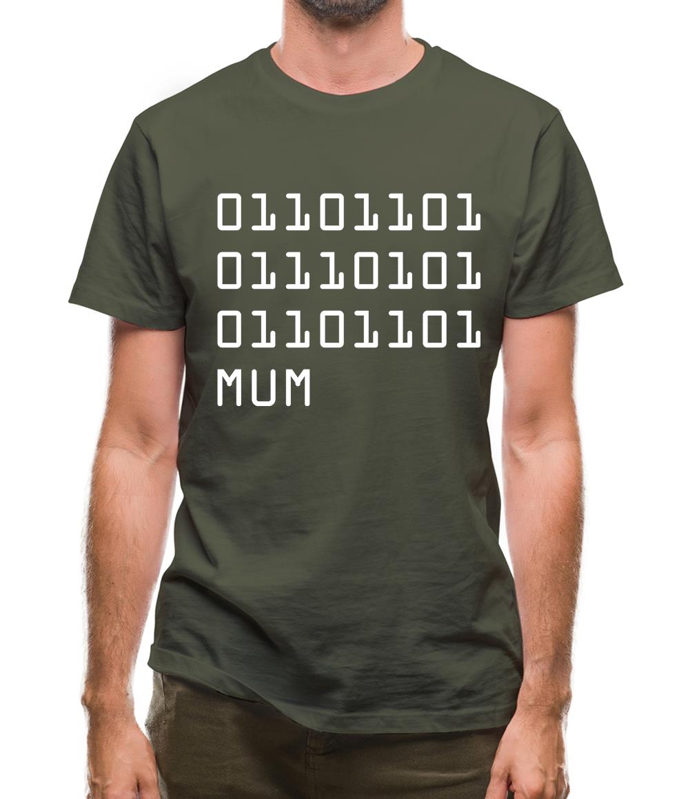 Binary Mum Mens T-Shirt Binary Mum Mens T-Shirt