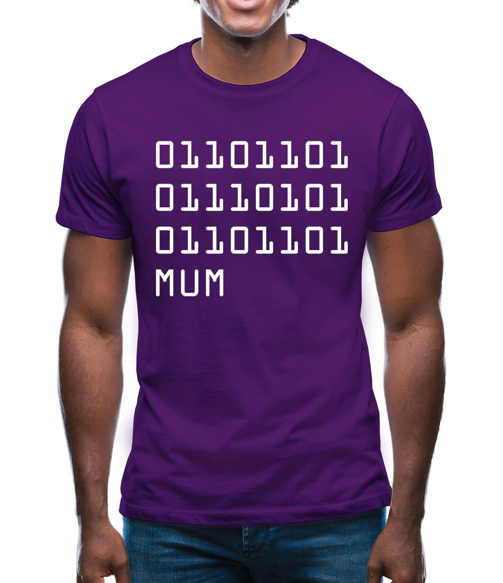 Binary Mum Mens T-Shirt Binary Mum Mens T-Shirt