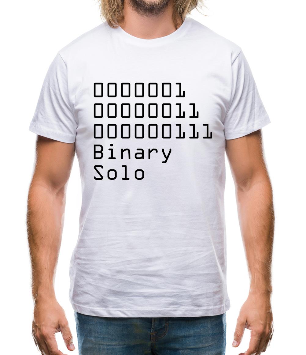 Binary Solo Mens T-Shirt Binary Solo Mens T-Shirt
