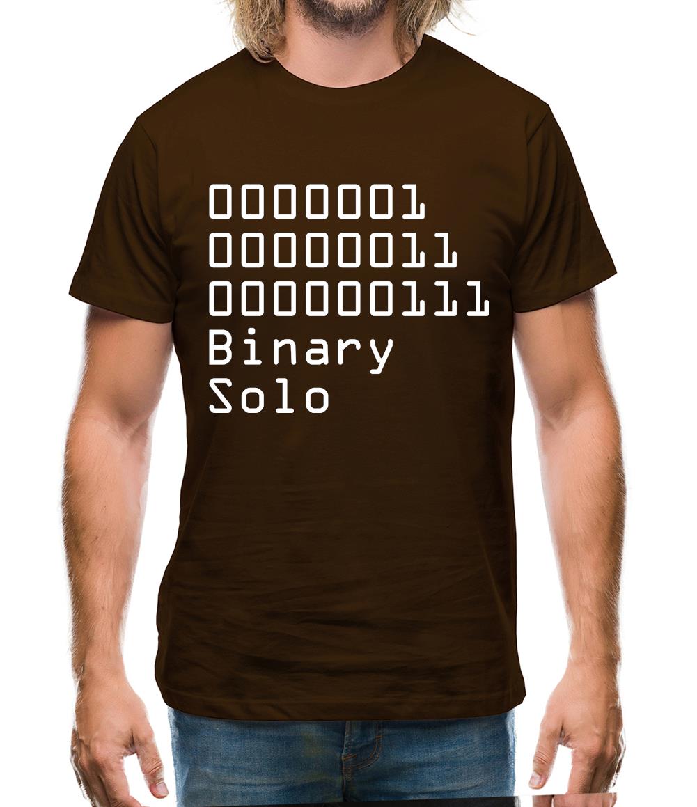 Binary Solo Mens T-Shirt Binary Solo Mens T-Shirt