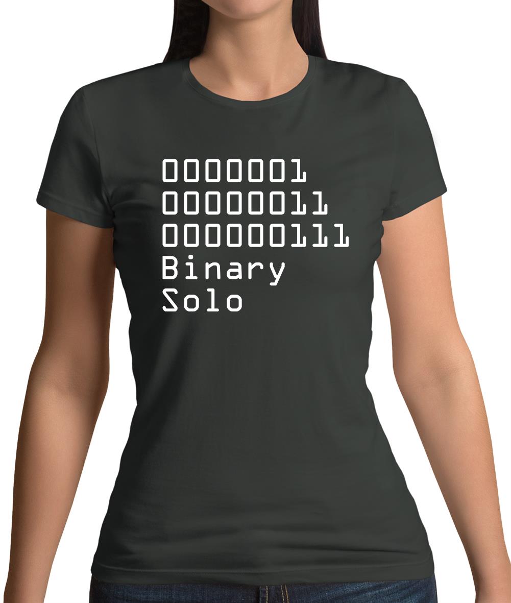 Binary Solo Womens T-Shirt Binary Solo Womens T-Shirt