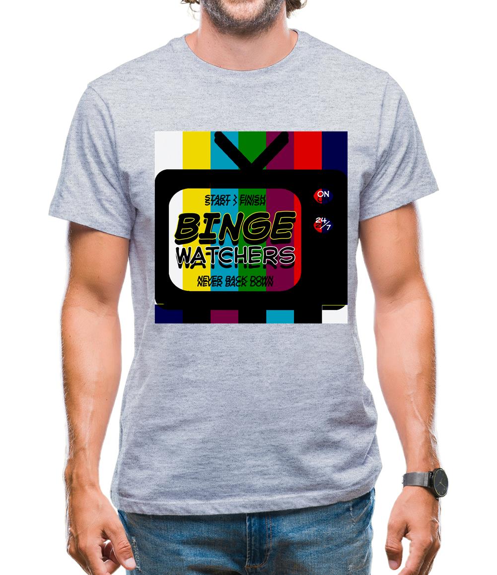 Binge Watchers Mens T-Shirt Binge Watchers Mens T-Shirt
