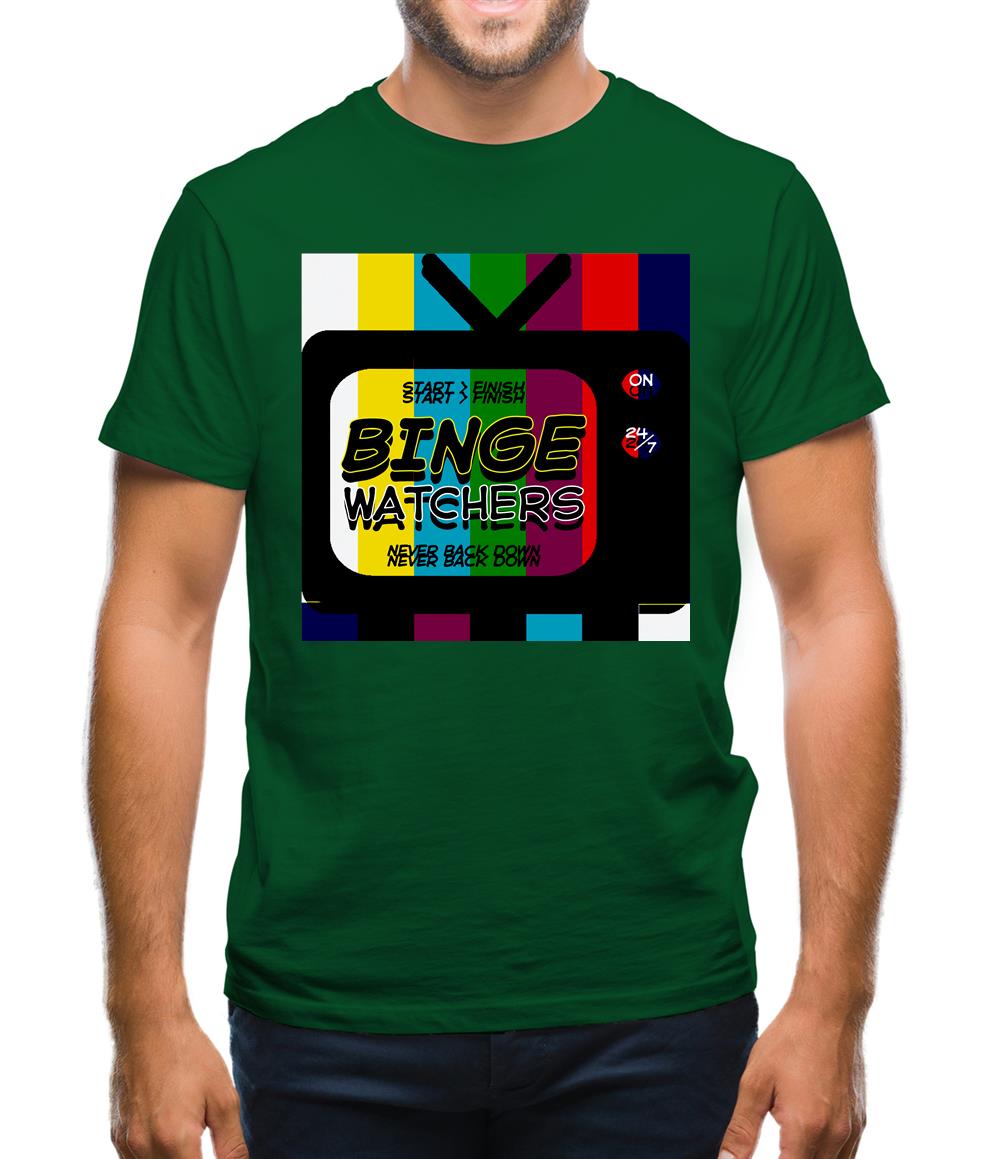 Binge Watchers Mens T-Shirt Binge Watchers Mens T-Shirt
