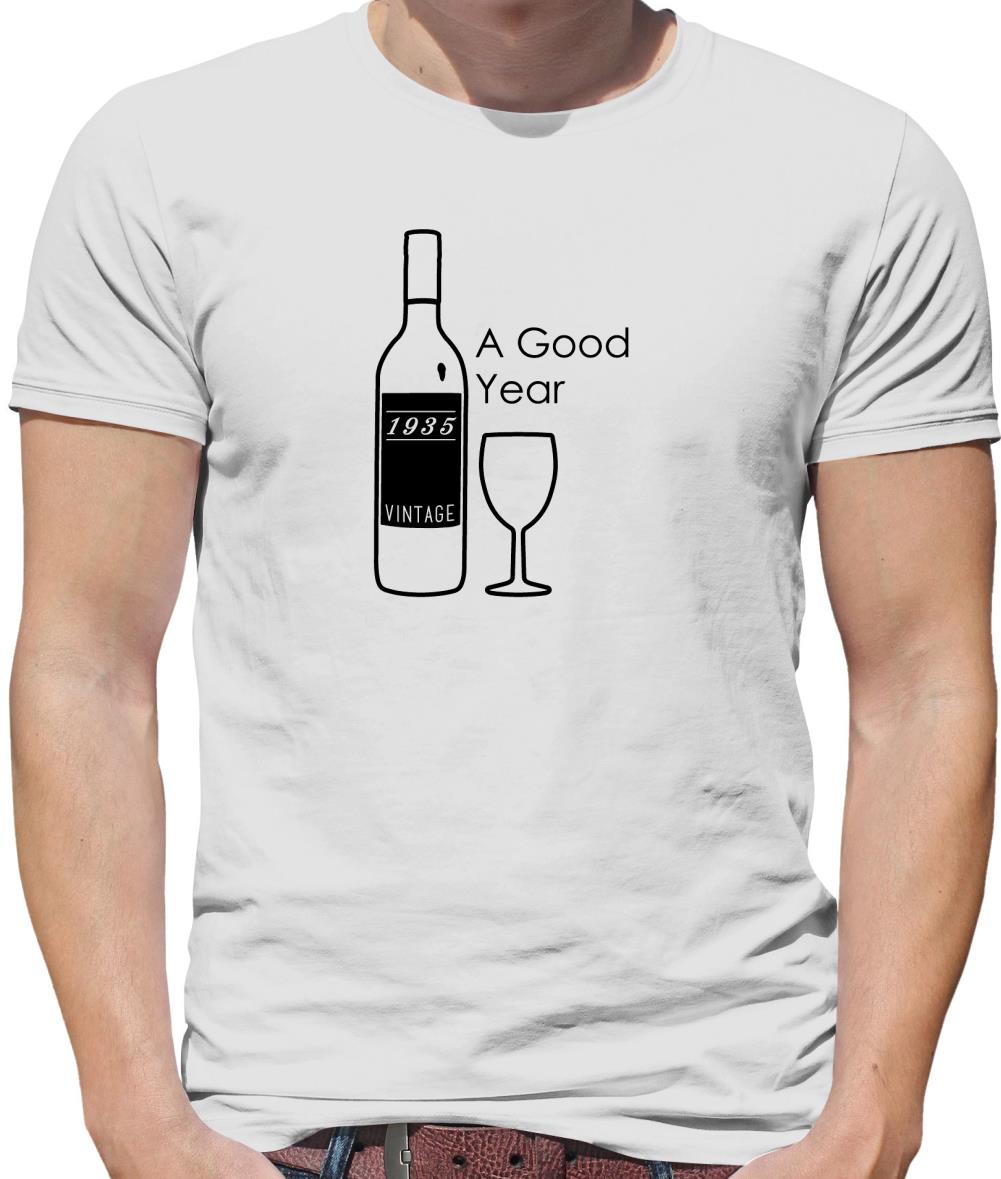 Vintage 1935 A Good Year Mens T-Shirt Vintage 1935 A Good Year Mens T-Shirt