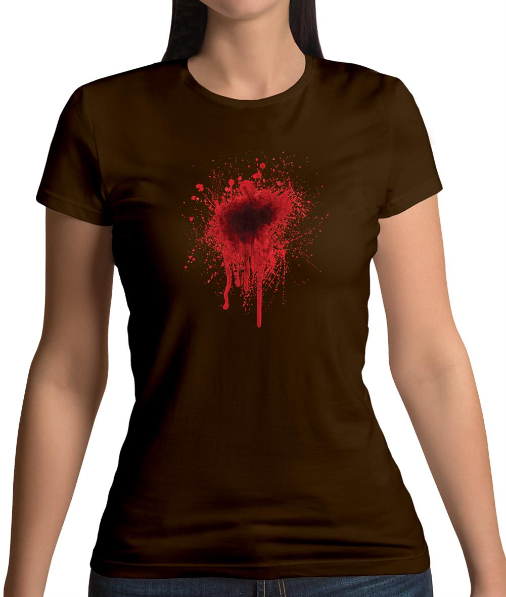 Blood Stain Womens T-Shirt Blood Stain Womens T-Shirt