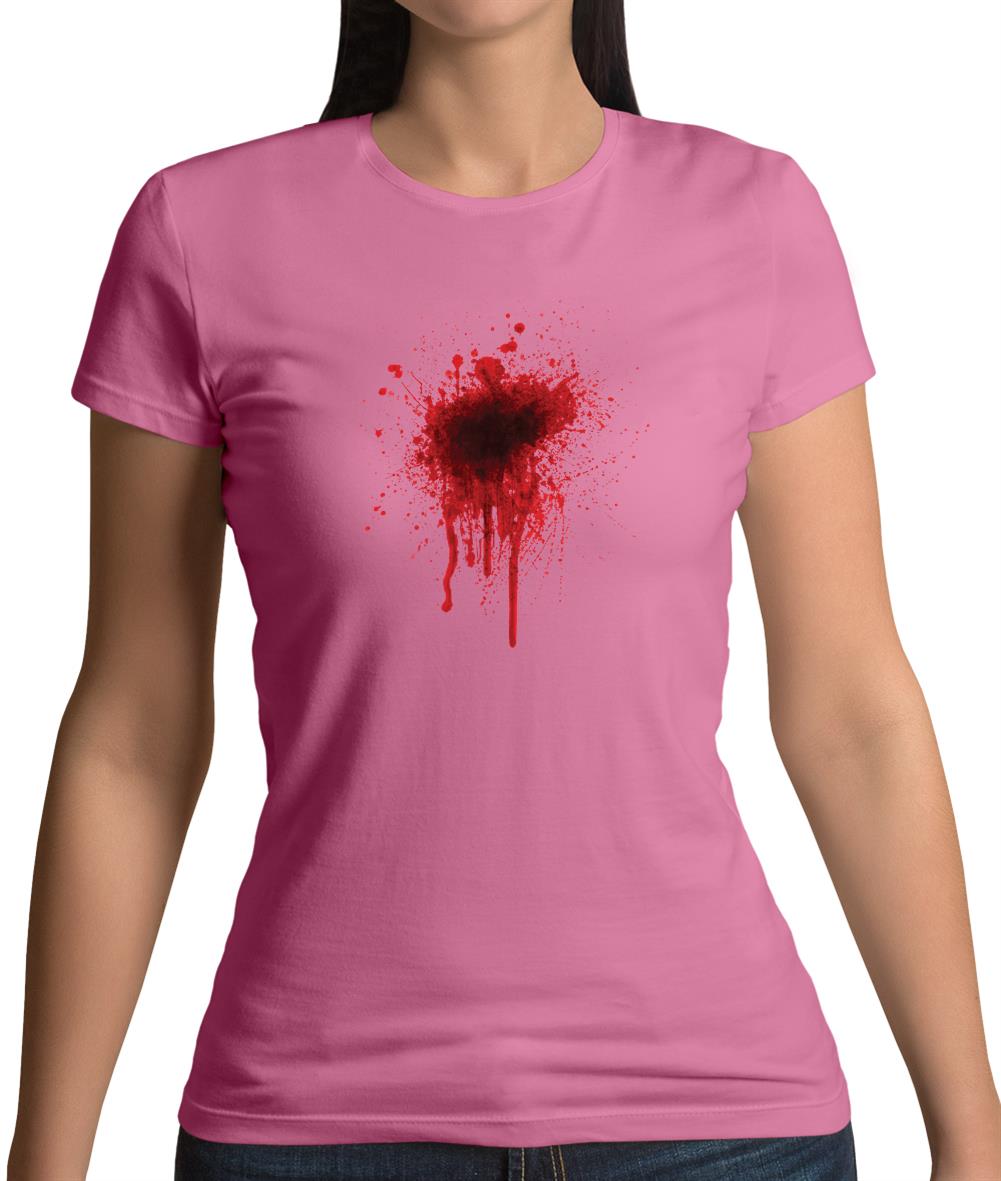 Blood Stain Womens T-Shirt Blood Stain Womens T-Shirt