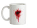 Blood Stain Ceramic Mug Blood Stain Ceramic Mug