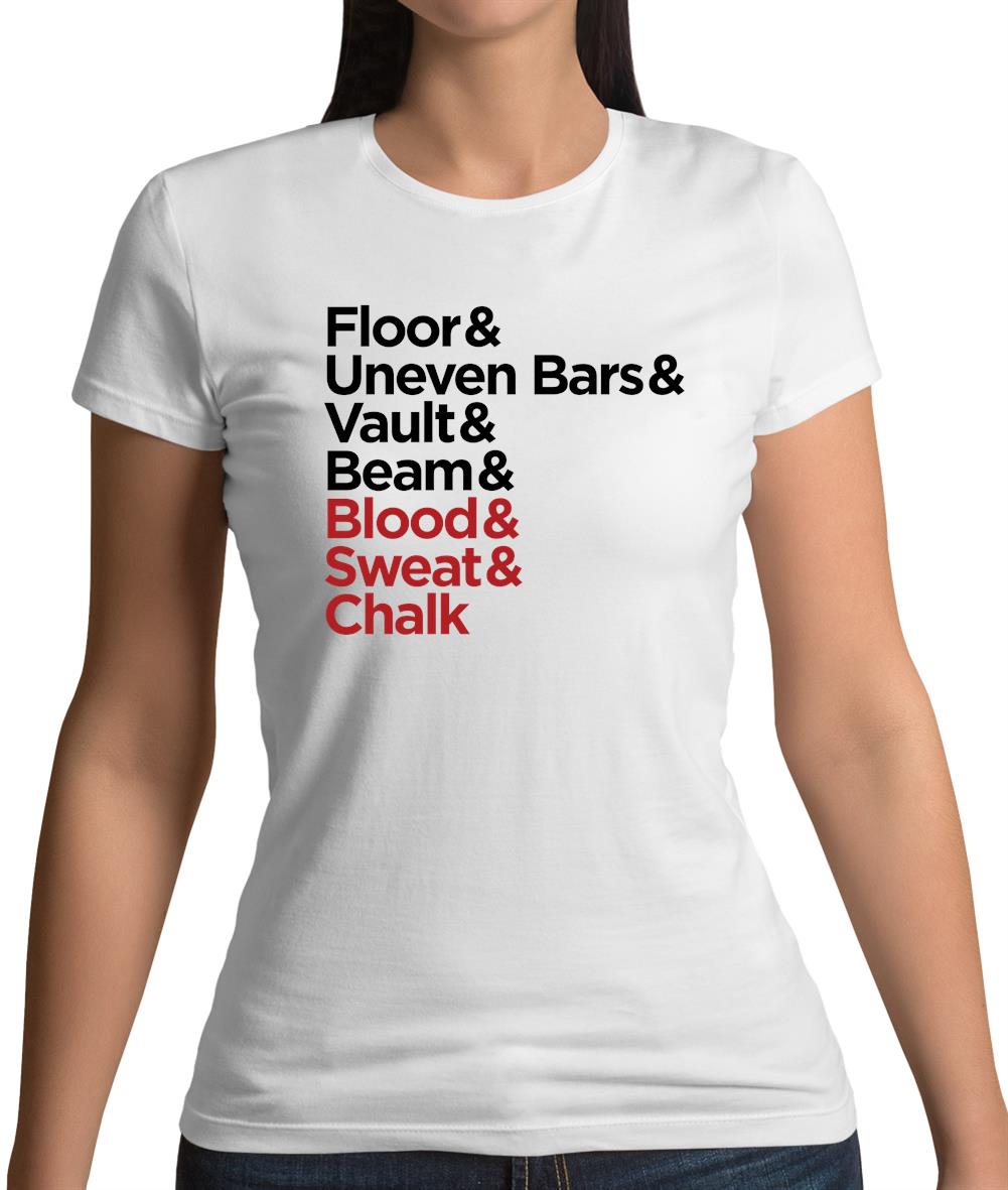 Blood Sweat And Chalk Womens T-Shirt Blood Sweat And Chalk Womens T-Shirt