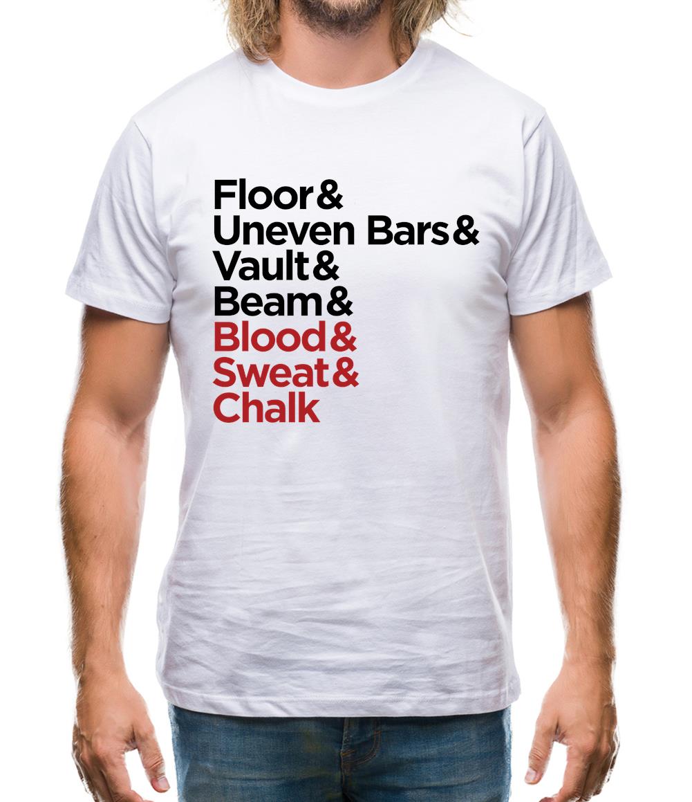 Blood Sweat And Chalk Mens T-Shirt Blood Sweat And Chalk Mens T-Shirt