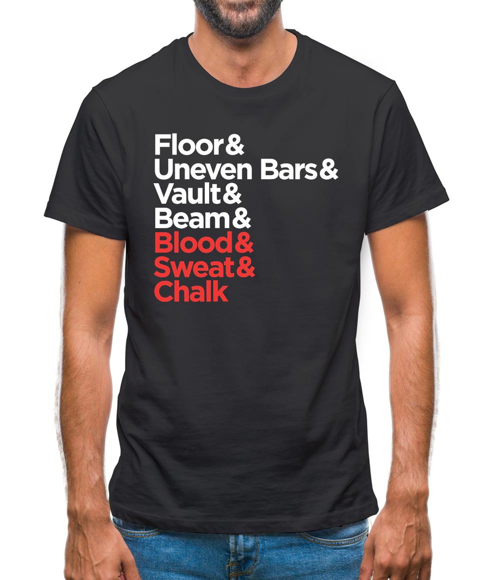 Blood Sweat And Chalk Mens T-Shirt Blood Sweat And Chalk Mens T-Shirt