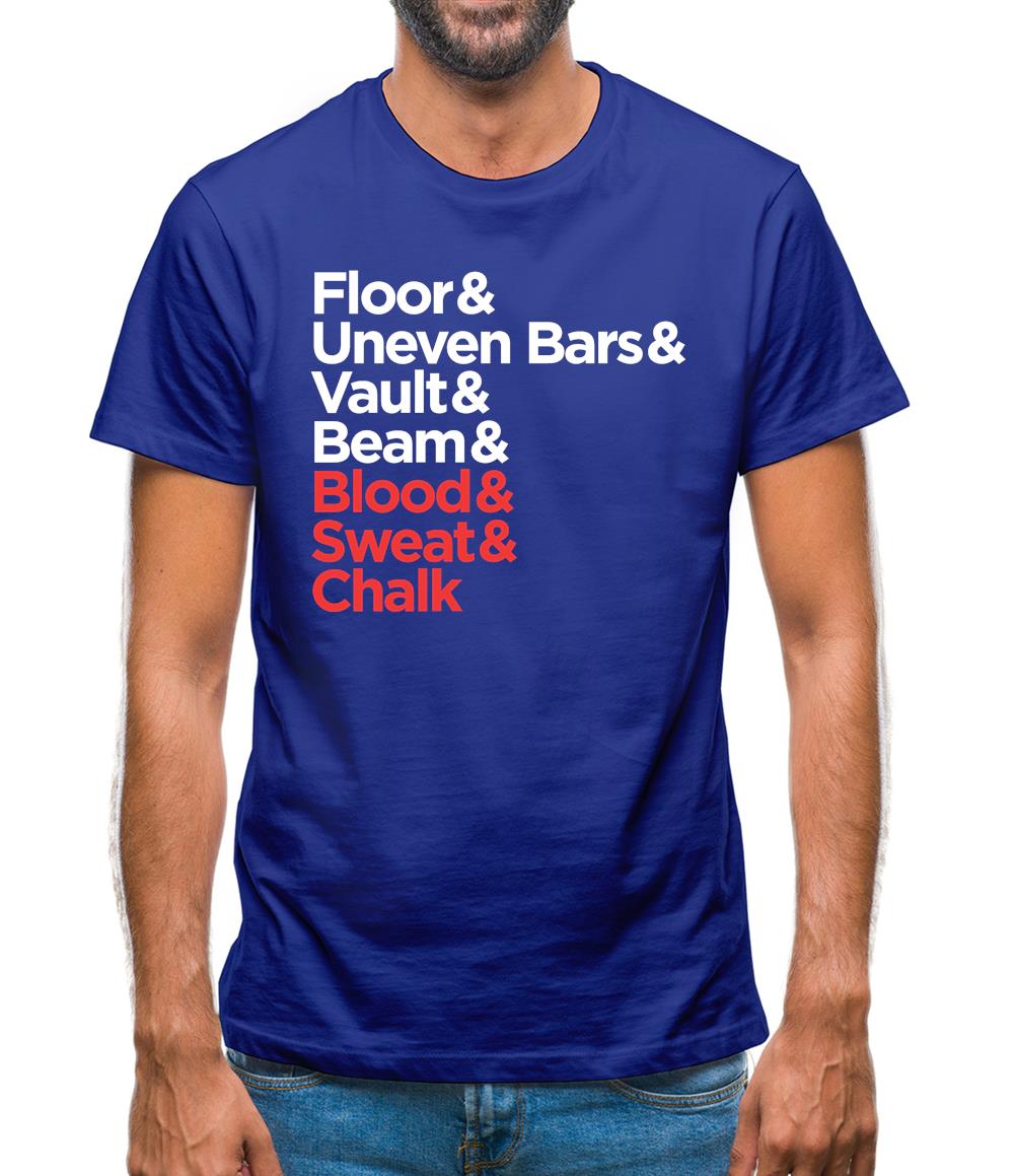 Blood Sweat And Chalk Mens T-Shirt Blood Sweat And Chalk Mens T-Shirt